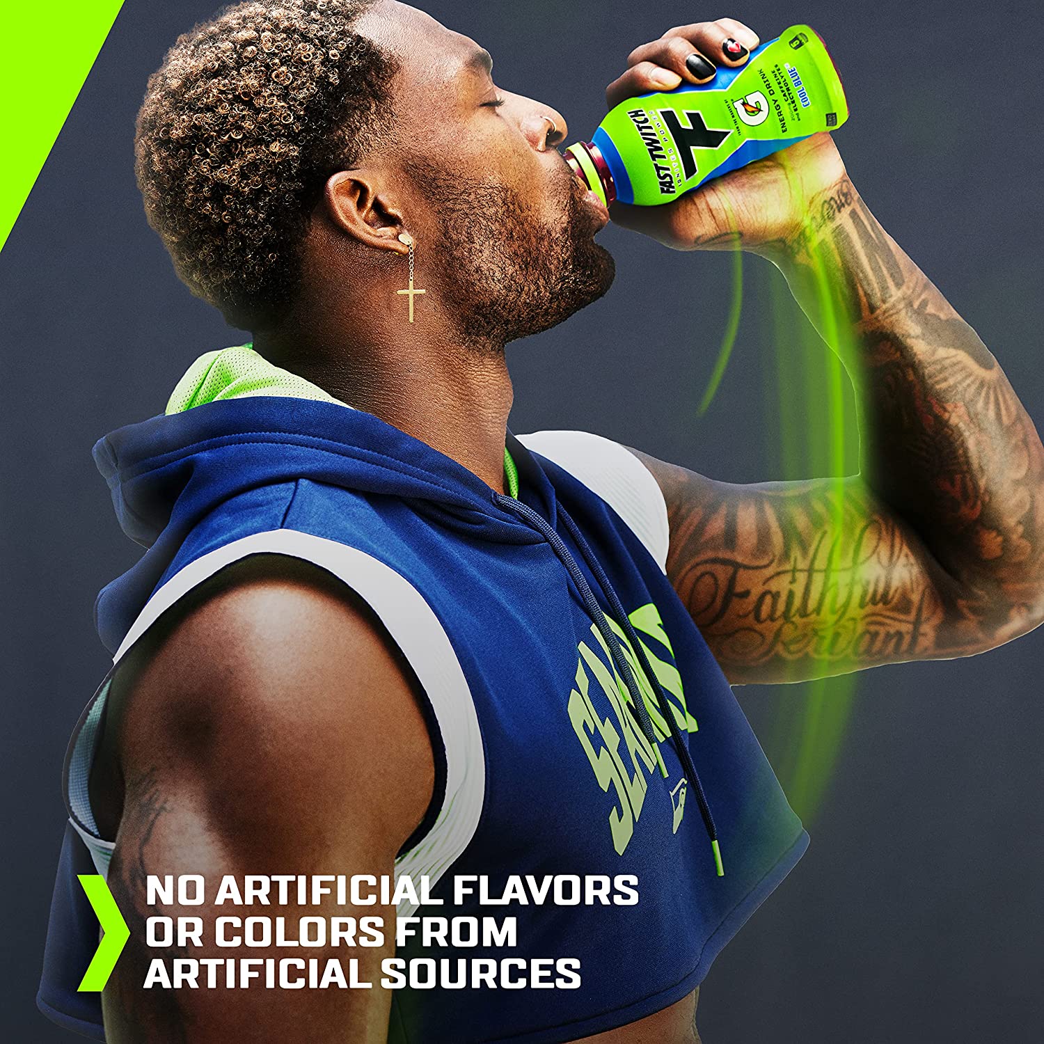 Fast Twitch Energy drink from Gatorade, Strawberry Watermelon, 12oz Bottles, (12 Pack), 200mg Caffeine, Zero Sugar, Electrolytes - Image 9